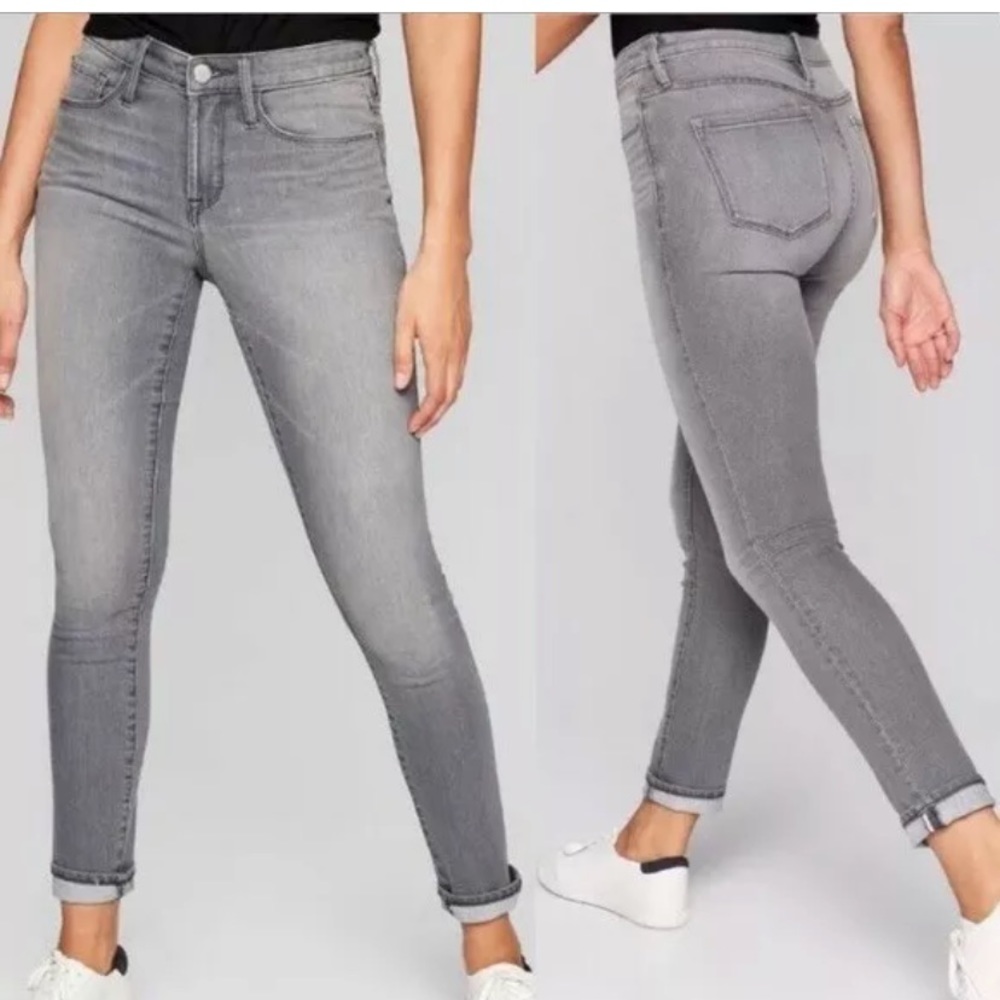 {Athleta} grey sculptek jeans, size 10